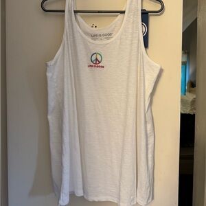 Life Is Good tank top. Size Large. Never worn. Tags still on.